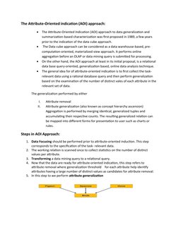 Data Generalization Techniques in Mining | PDF | Data Management ...