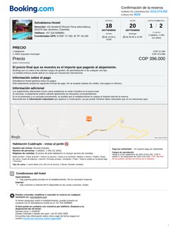 /
Selvablanca Hostel
Dirección: Vía Vereda El Rincón Finca selva blanca,
051070 San Jerónimo, Colombia
Teléfono: +57 316 5099