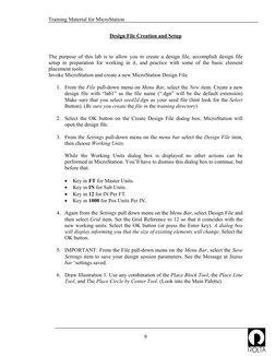 MicroStation Training Guide for Beginners | PDF | Menu (Computing ...