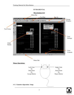 MicroStation Training Guide for Beginners | PDF | Menu (Computing ...