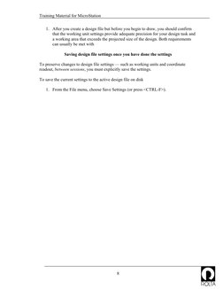 MicroStation Training Guide for Beginners | PDF | Menu (Computing ...