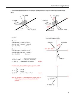 Resultant Forces in Engineering Mechanics | PDF | Force | Euclidean Vector