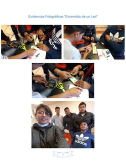 6
Evidencias Fotográficas “Encendido de un Led”
