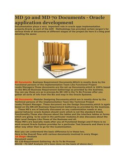 MD 50 and MD 70 Documents in Oracle | PDF | Computers | Technology ...