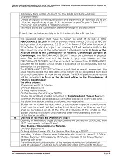 Third Party Inspection & Quality Assurance for the work of  Part I “Development of  Fishing Harbour  at Navabundar ,Madhawad,