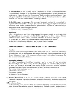 Understanding Equity Maxims in Law | PDF | Mortgage Law | Equity (Law)
