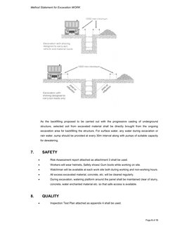 Excavation Method Statement Overview | PDF | Deep Foundation | Quality ...
