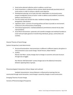 Social Change and Development Perspectives | PDF | Social Structure ...