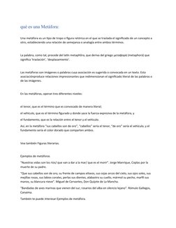 qué es una Metáfora:
Una metáfora es un tipo de tropo o figura retórica en el que se traslada el significado de un concepto a