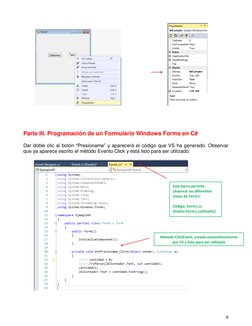 Elementos Básicos de Windows Forms C# | PDF | Fundación de presentación ...