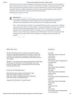A Simple Guide To Gage R&R For Destructive Testing - Minitab | PDF ...