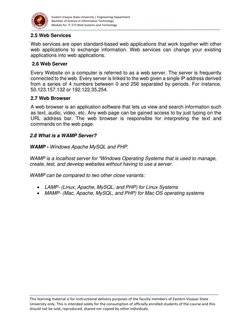 Web Systems and Technology Module | PDF | Computers