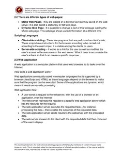 Web Systems and Technology Module | PDF | Computers