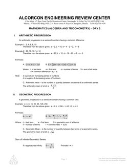 This file is only for viewing and printing. 
Contents are not allowed to be edited. 
Page 1 
ALCORCON ENGINEERING REVIEW CE