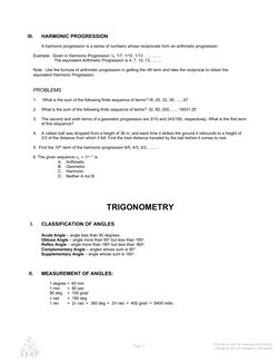 This file is only for viewing and printing. 
Contents are not allowed to be edited. 
Page 2 
III. 
HARMONIC PROGRESSION
