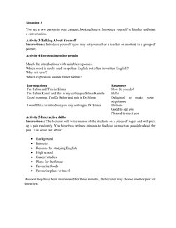 Greetings and Introductions Module | PDF | English Language | Semiotics
