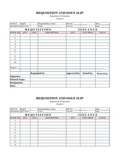 Deped Ris DepEd Property Acknowledgement Receipt | PDF | Business