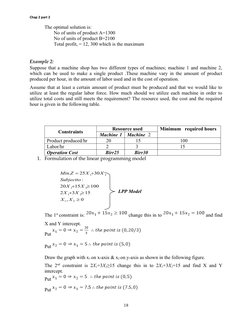 Graphical Method in Linear Programming | PDF | Linear Programming ...
