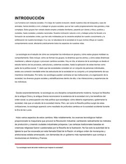 INTRODUCCIÓN
Los humanos son criaturas sociales. A lo largo de nuestra evolución, desde nuestros días de búsqueda y caza de