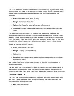 Techniques for Summarizing Academic Texts | PDF | Roanoke Colony ...
