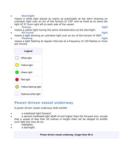 Vessel Lights and Shapes Guide | PDF | Trawling | Ships