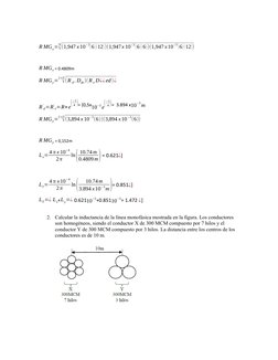 R MGx=
9√(1,947 x10
−3(6 )(12))(1,947x 10
−3 (6) (6))(1,947 x10
−3 (6) (12))
R MGx = 0.4809m
R MGy=
2 x2√(R
'
d. Dde)(R
'
e D
