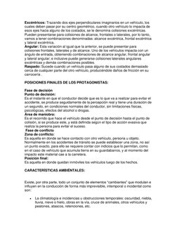 Excéntricos: Trazando dos ejes perpendiculares imaginarios en un vehículo, los 
cuales deben pasar por su centro geométrico,