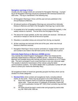 Chart Correction Procedures Guide | PDF | Latitude | Tide