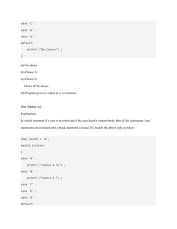 GATE C Programming Previous Year Questions | PDF | Parameter (Computer ...