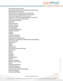 Necesidades de Información