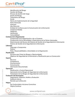 Identificación del Riesgo