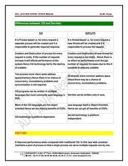 ADV. JAVA With SCWCD/ OCWCD Material
