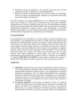 Desinterés  sexual:  Al principio  se nos  muestra  una chica que  no tiene
experiencia sexual. Ya después se va auto-descub