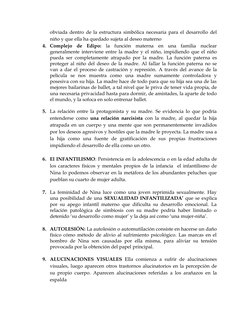 obviada dentro de la estructura simbólica necesaria para el desarrollo del
niño y que ella ha quedado sujeta al deseo materno