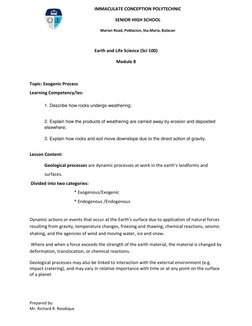 Prepared by: 
Mr. Richard R. Reodique 
IMMACULATE CONCEPTION POLYTECHNIC 
SENIOR HIGH SCHOOL 
Marian Road, Poblacion,