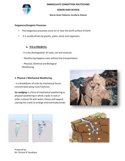 Prepared by: 
Mr. Richard R. Reodique 
IMMACULATE CONCEPTION POLYTECHNIC 
SENIOR HIGH SCHOOL 
Marian Road, Poblacion,