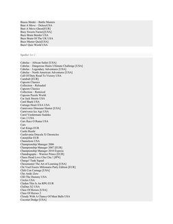 Busou Shinki – Battle Masters 
Bust A Move – DeluxeUSA
Bust A Move Ghost[EUR] 
Busy Sweets Factory[USA] 
Buzz Brain Bender US