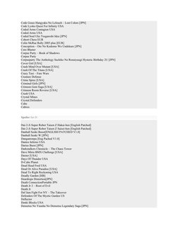 Code Geass Hangyaku No Lelouch – Lost Colors [JPN] 
Code Lyoko Quest For Infinity USA 
Coded Arms Contagion USA 
Coded Arms U