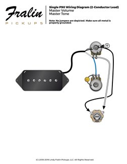 Single P90 Wiring with Master Controls | PDF