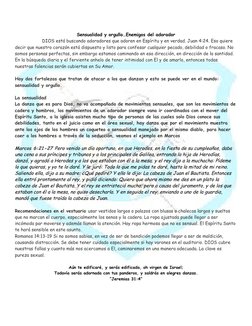 Sensualidad y orgullo…Enemigos del adorador
DIOS está buscando adoradores que adoren en Espíritu y en verdad. Juan 4:24. Eso