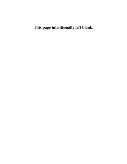 This page intentionally left blank.
