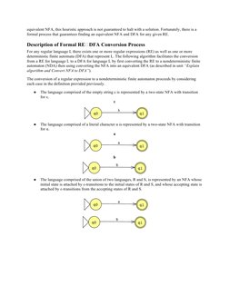 Converting Regular Expressions to DFA | PDF | Regular Expression ...