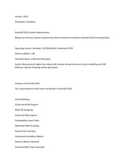 AutoCAD 2010 Installation Guide | PDF | Computers