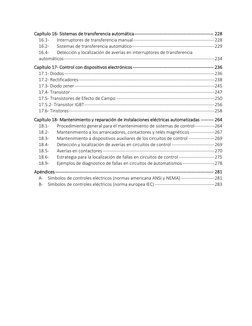 Capítulo 16- Sistemas de transferencia automática -------------------------------------------------- 228
16.1-
Interru