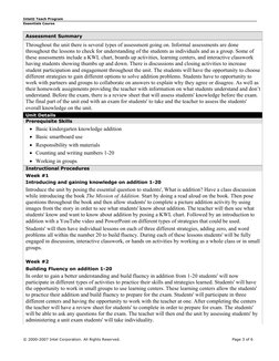 Intel® Teach Program 
 
 
Essentials Course 
 
© 2000-2007 Intel Corporation. All Rights Reserved. 
Page 3 of 6 
Assessment S