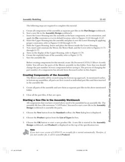 Assembly Modeling
 
 
 
 
 
11-41
Evaluation Chapter
Evaluation Chapter
Evaluation Chapter
Evaluation Chapter
Evaluation Chap