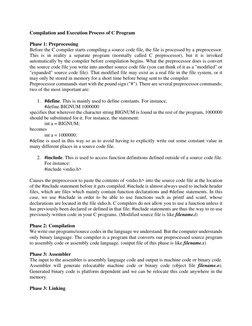 C Program Compilation and Execution Steps | PDF | Library (Computing ...