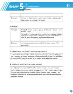 Semana 1
Unidad I. Argumentos y textos argumentativos
Actividad integradora 1
Conclusión
Aparenta ser alguien que no es para