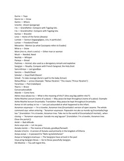 Encantadia Language and Vocabulary Guide | PDF | Fantasy Tropes | Fairies