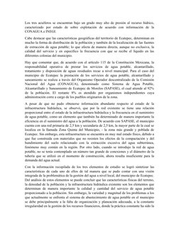 Los tres acuíferos se encuentran bajo un grado muy alto de presión al recurso hídrico,
caracterizado  por  estado  de  sobre
